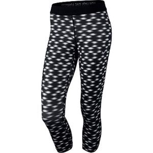 Women's Nike Relay Dri-FIT Foldover Printed Crop Running Tights